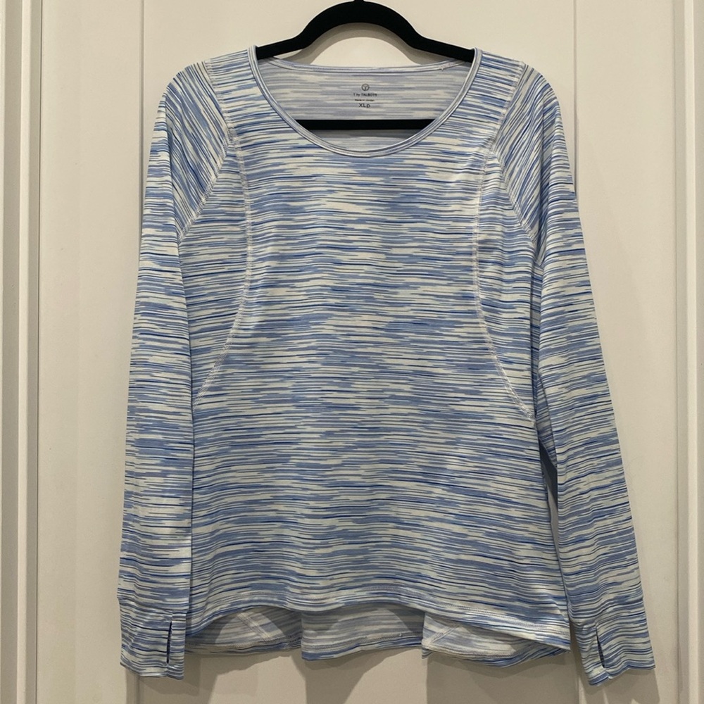 Talbots Long Sleeve Women’s Sport Top, Size XL Petite